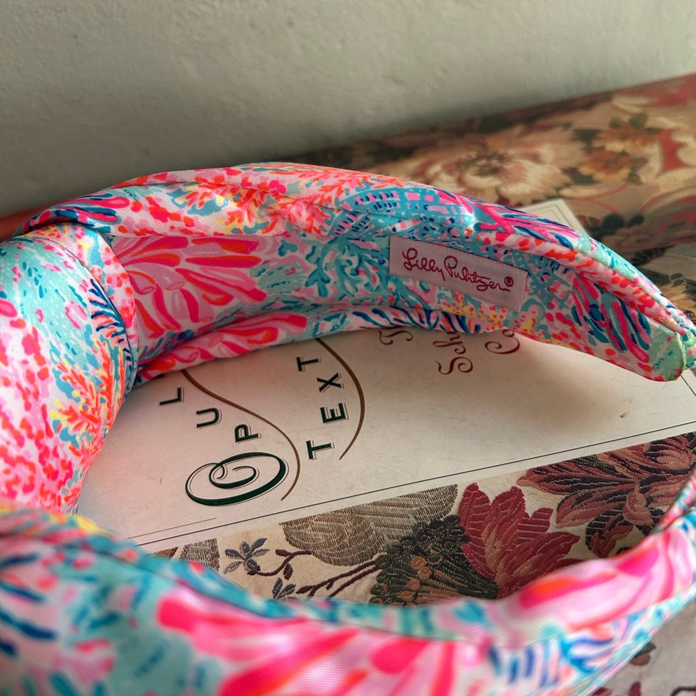 Lilly Pulitzer Colorful shell knot Headband   New - Picture 3 of 5